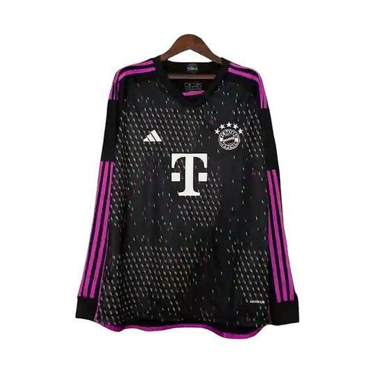 Bayern Munich LS Away Shirt 2023/2024 - Retro Shirt Stories