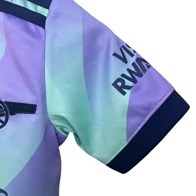 Arsenal 3rd Kids Kit 2024/2025 - Retro Shirt Stories