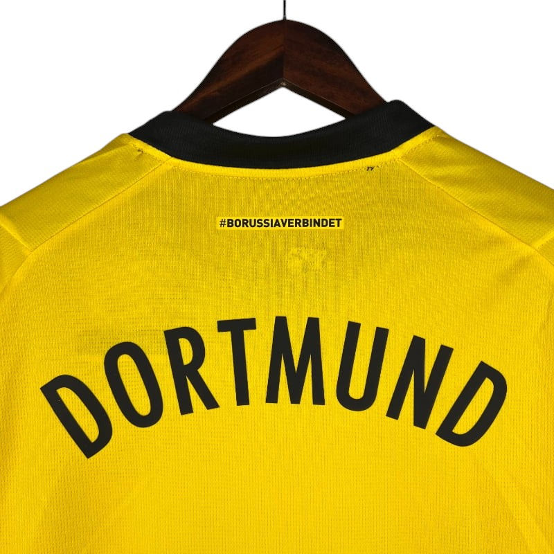 Borussia Dortmund Home Shirt 2023/2024 - Retro Shirt Stories