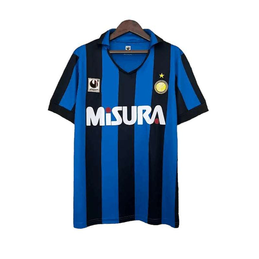 Retro Inter Milan Home Shirt 1990/1991 - Retro Shirt Stories