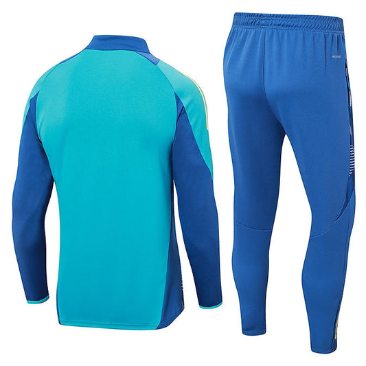 Ajax Long Sleeve 2024/2025 Training Kit Blue - Retro Shirt Stories
