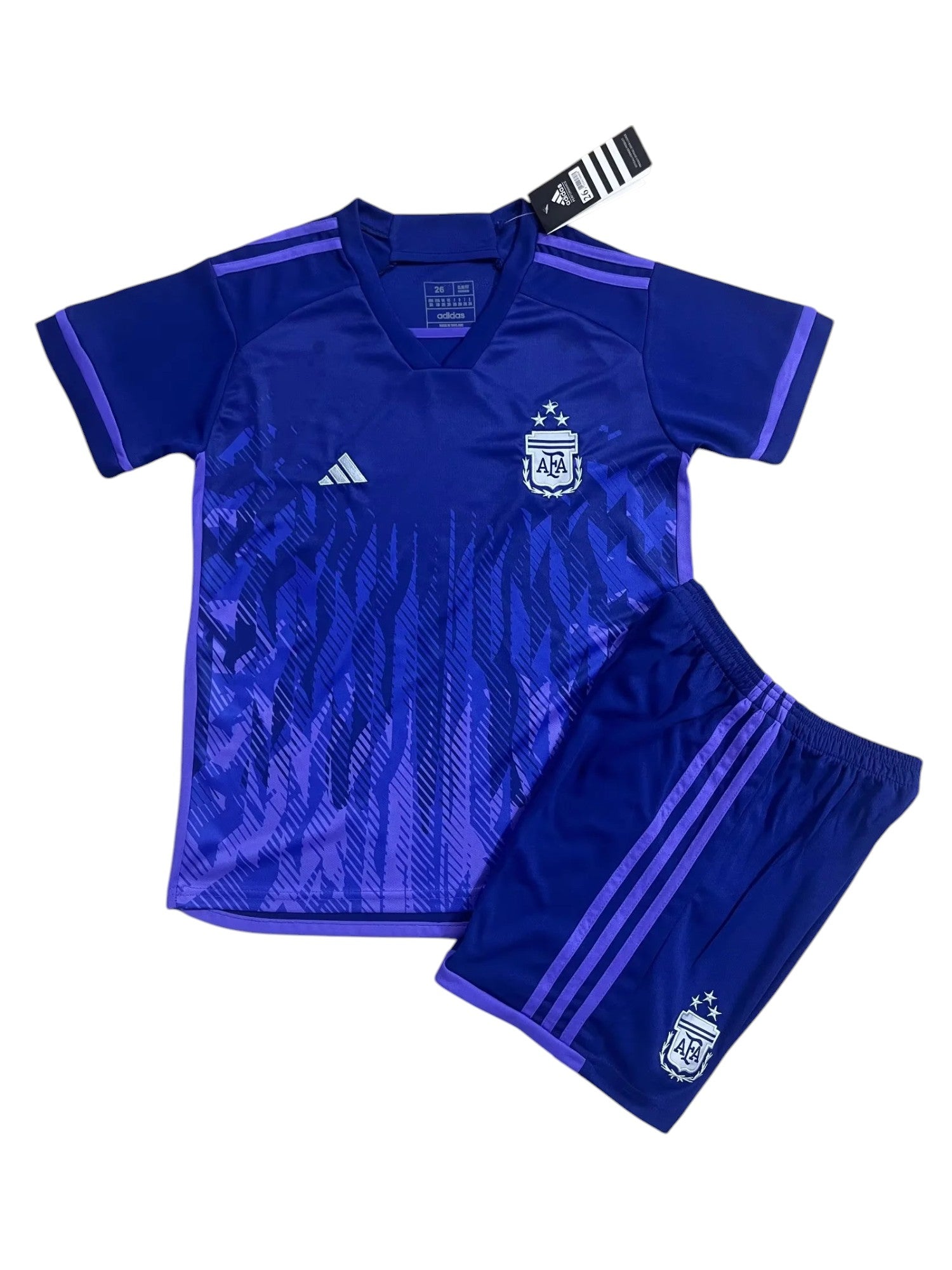 Argentina Away Kids Kit 2022 - Retro Shirt Stories