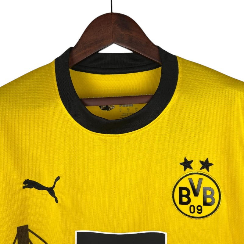 Borussia Dortmund Home Shirt 2023/2024 - Retro Shirt Stories