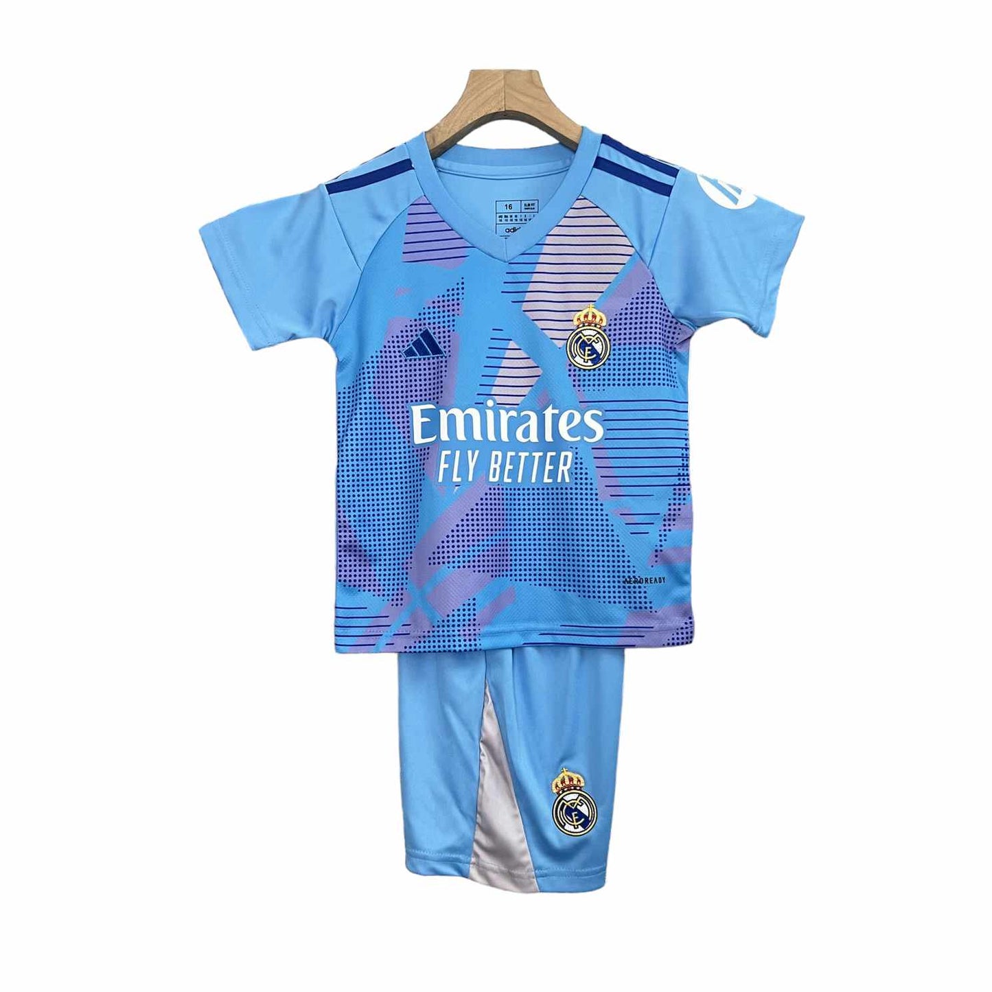 Real Madrid GK Kids Kit 2024/2025 - Retro Shirt Stories