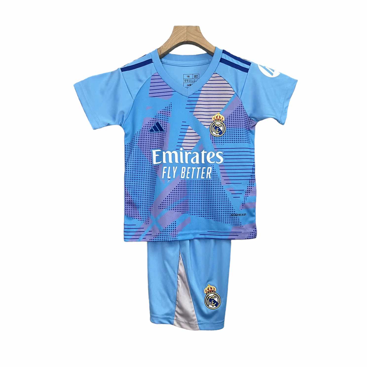 Real Madrid GK Kids Kit 2024/2025 - Retro Shirt Stories