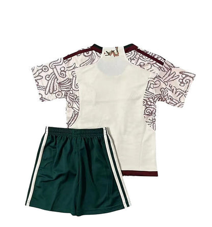 Mexico Away Kids Kit 2022 - Retro Shirt Stories