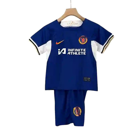 Chelsea Home Kids Kit 2023/2024 - Retro Shirt Stories