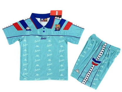 Retro Barcelona Away Kids Kit 1992/1995 - Retro Shirt Stories