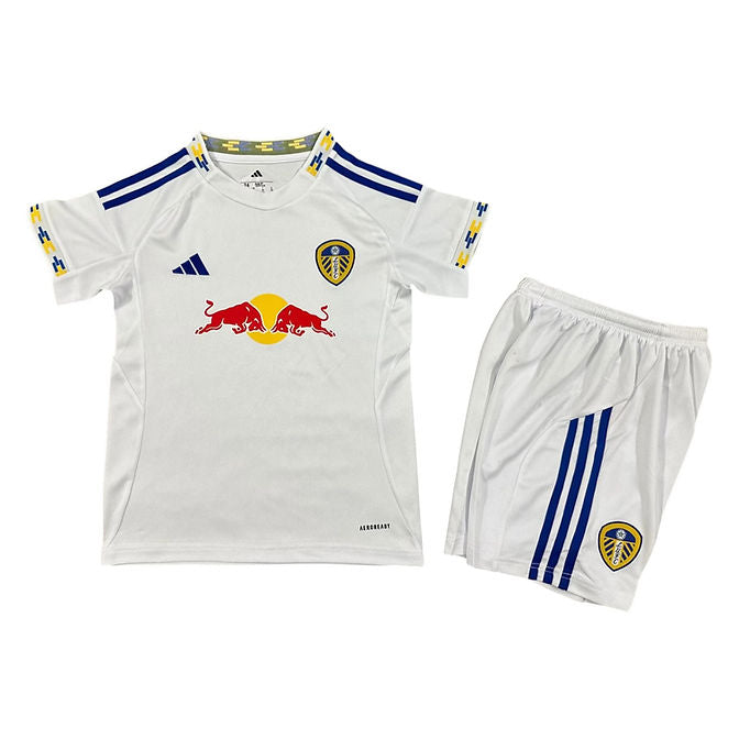 Leeds Home Kids Kit 2025/2026 - Retro Shirt Stories