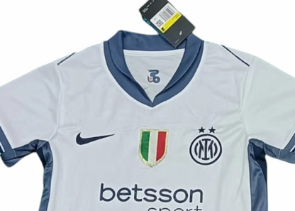 Inter Milan Away Kids Kit 2024/2025 - Retro Shirt Stories
