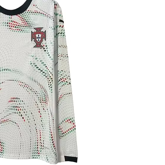 Portugal LS Away Shirt 2025 - Retro Shirt Stories