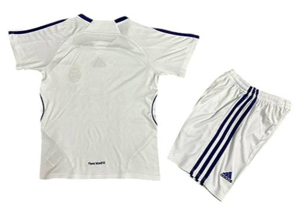 Retro Real Madrid Home Kids Kit 2003/2004 - Retro Shirt Stories