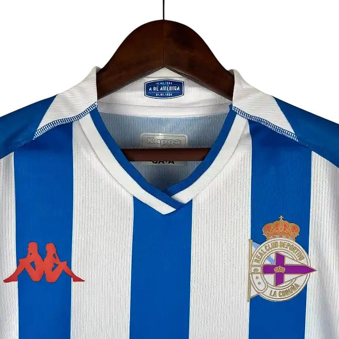 Deportivo La Coruna Home Shirt 2023/2024 - Retro Shirt Stories