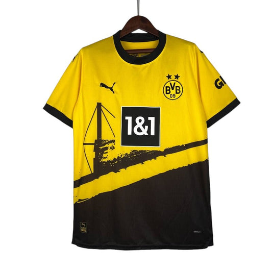 Borussia Dortmund Home Shirt 2023/2024 - Retro Shirt Stories