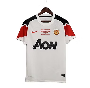 Retro Manchester United Away CL Final Shirt 2010/2011 - Retro Shirt Stories