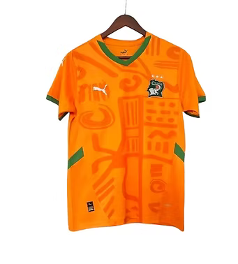 Ivory Coast Home Shirt 2024/2025 - Retro Shirt Stories