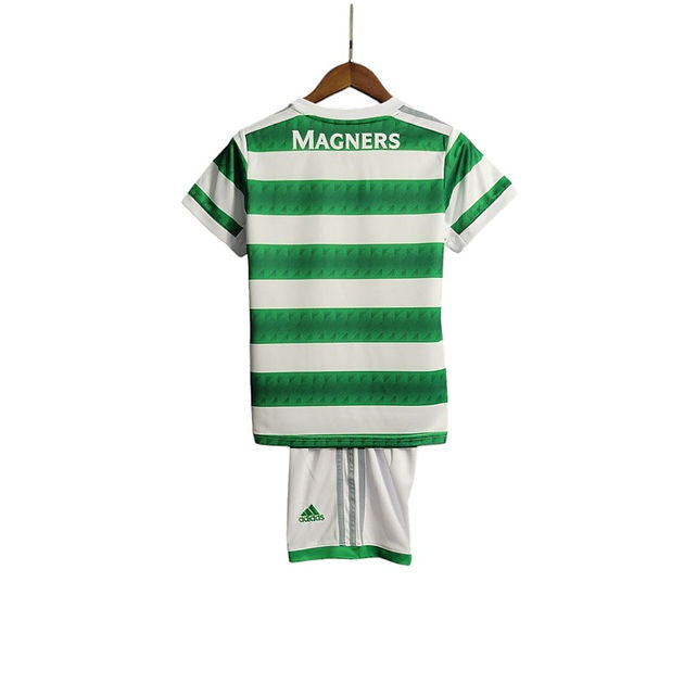 Celtic Home Kids Kit 2022/2023 - Retro Shirt Stories
