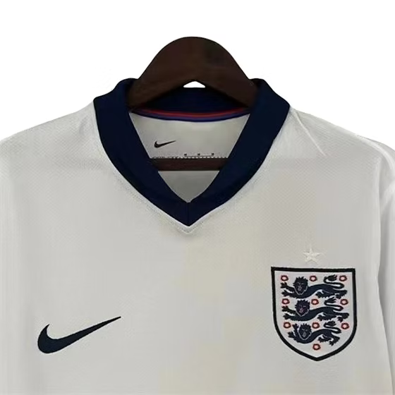 England LS Home Shirt 2024 - Retro Shirt Stories