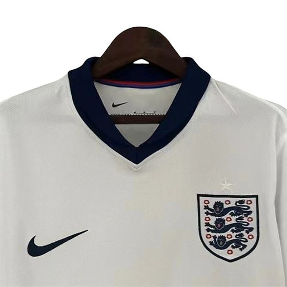England LS Home Shirt 2024 - Retro Shirt Stories