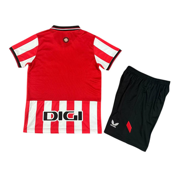 Athletic Bilbao Home Kids Kit 2025/2026 - Retro Shirt Stories