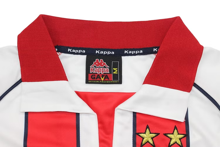 Retro Red Star Belgrade LS Home Shirt 1990/1991 - Retro Shirt Stories