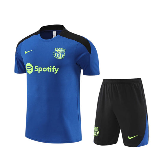 Barcelona 2024/2025 Kids Training Kit Blue - Retro Shirt Stories