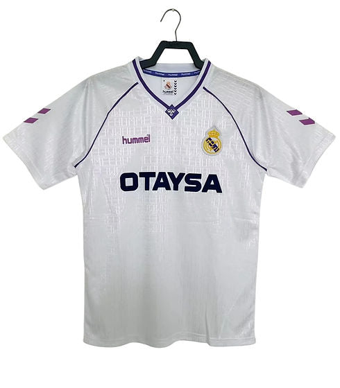 Retro Real Madrid Home Shirt 1990/1992 - Time Warp Kits