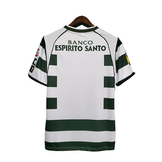 Retro Sporting Lisbon Home Shirt 2001/2003 - Retro Shirt Stories