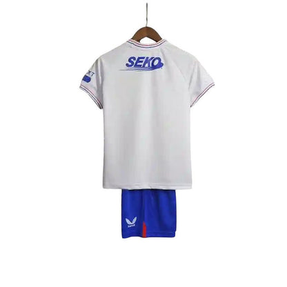 Rangers Away Kids Kit 2023/2024 - Retro Shirt Stories