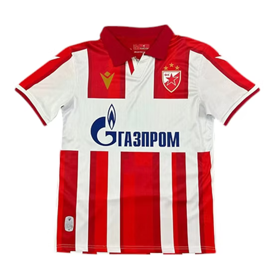 Red Star Belgrade Home Shirt 2025/2026 - Retro Shirt Stories