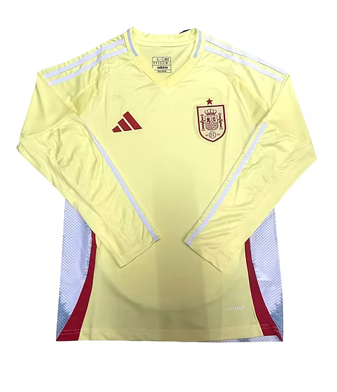 Spain LS Away Shirt 2024 - Retro Shirt Stories