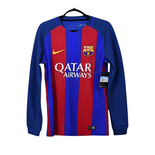 Retro Barcelona LS Home Shirt 2016/2017 - Retro Shirt Stories