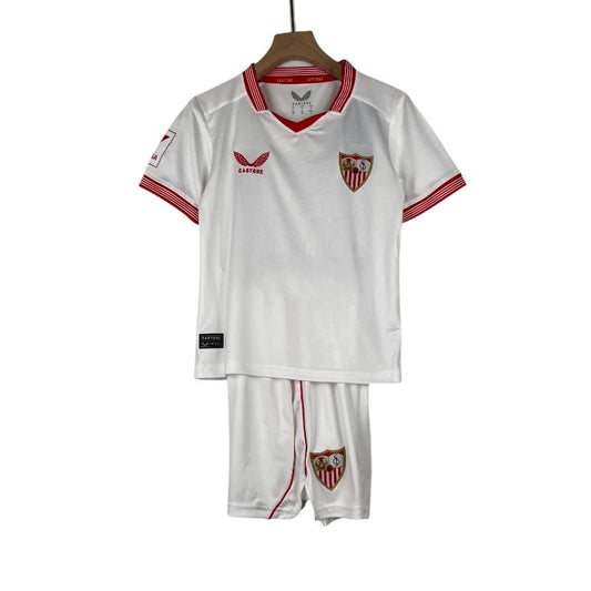 Sevilla Home Kids Kit 2023/2024 - Retro Shirt Stories