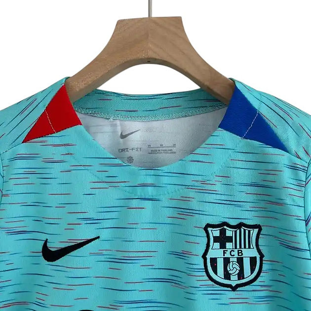 Barcelona 3rd Kids Kit 2023/2024 - Retro Shirt Stories