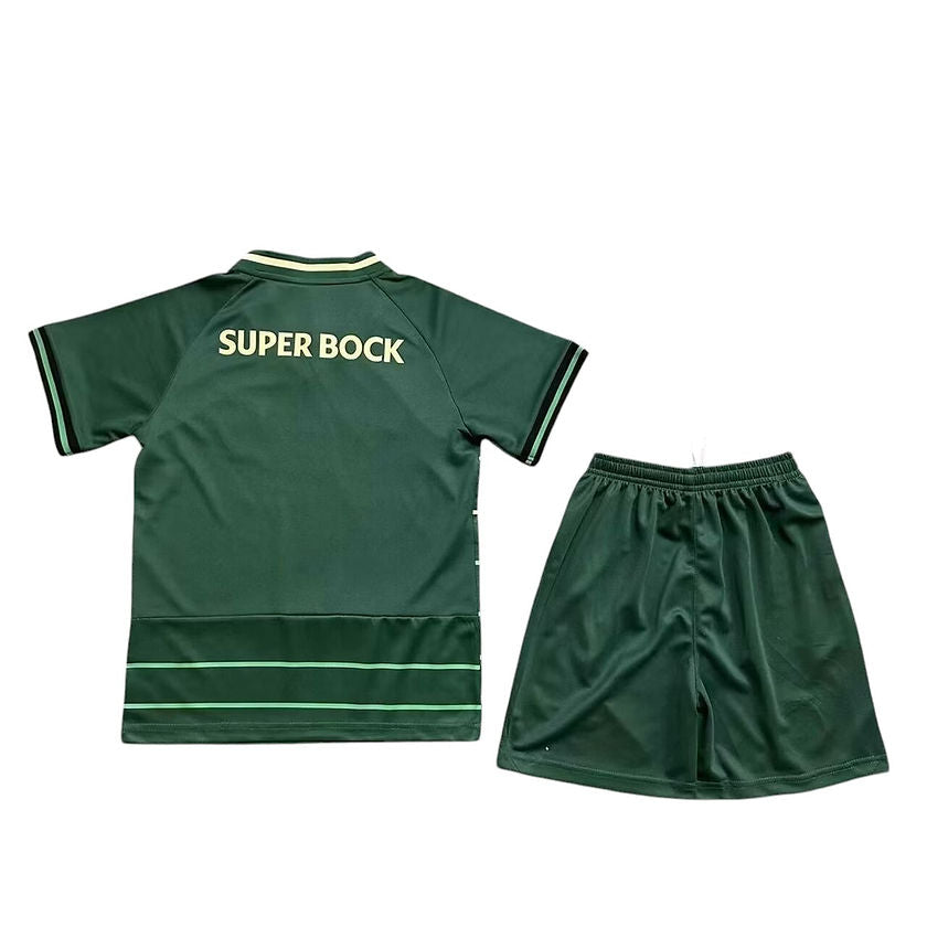 Sporting Lisbon Home Kids Kit 2024/2025 - Retro Shirt Stories