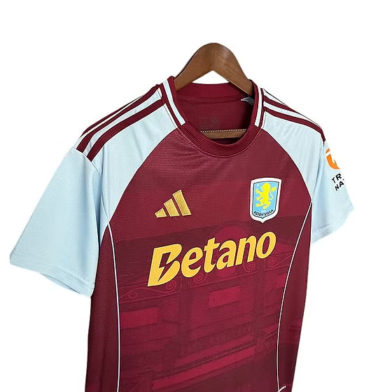 Aston Villa Home Shirt 2025/2026 - Time Warp Kits