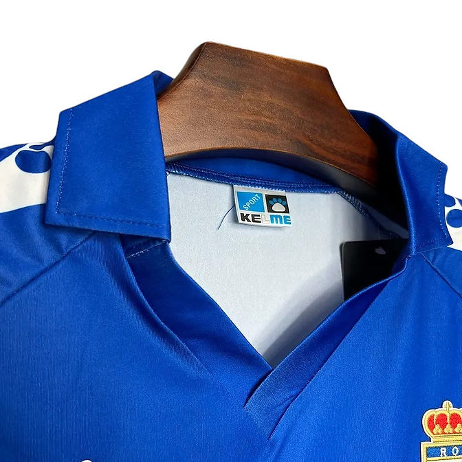 Retro Real Oviedo Home Shirt 1990/1991 - Retro Shirt Stories