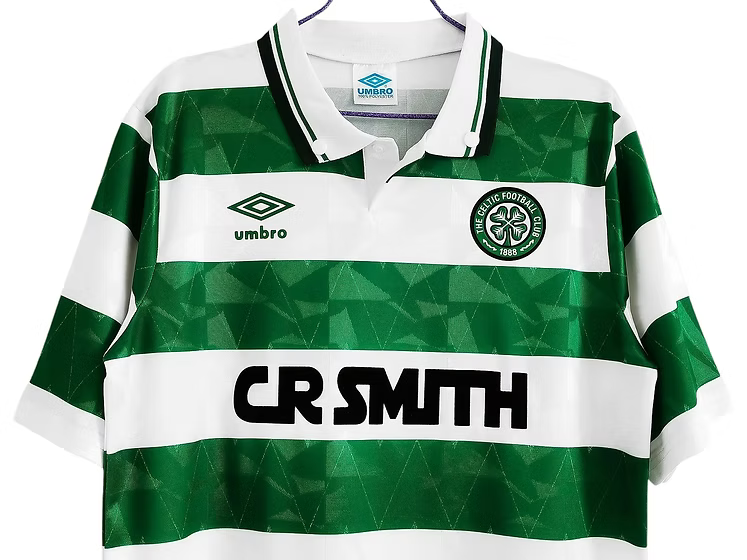 Retro Celtic Home Shirt 1989/1991 - Retro Shirt Stories
