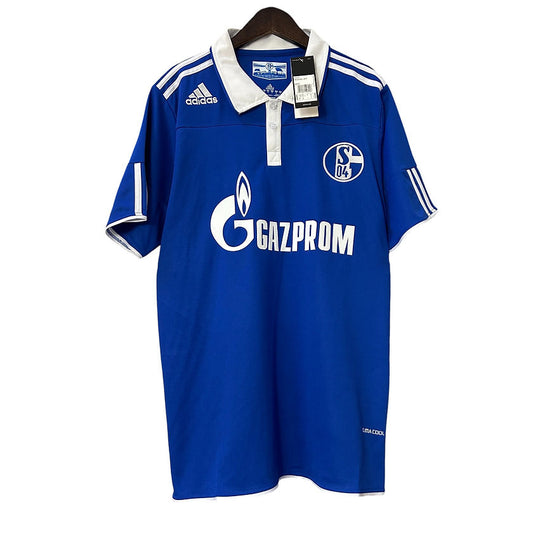 Retro Schalke Home Shirt 2010/2011 - Retro Shirt Stories