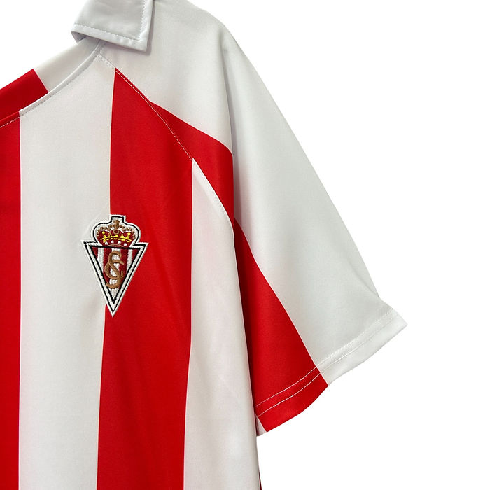 Retro Sporting Gijón Home Shirt 1986/1987 - Retro Shirt Stories
