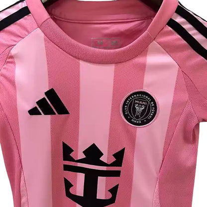 Inter Miami Home Kids Kit 2025/2026 - Retro Shirt Stories