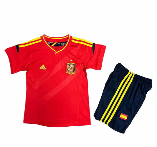 Retro Spain Home Kids Kit 2012 - Retro Shirt Stories