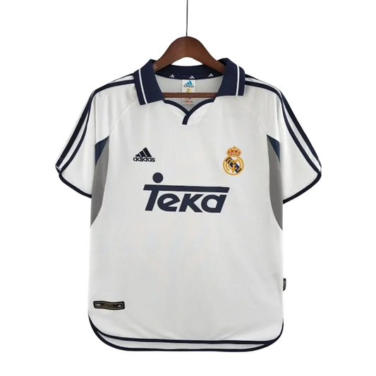Retro Real Madrid Home Shirt 2000/2001 - Time Warp Kits