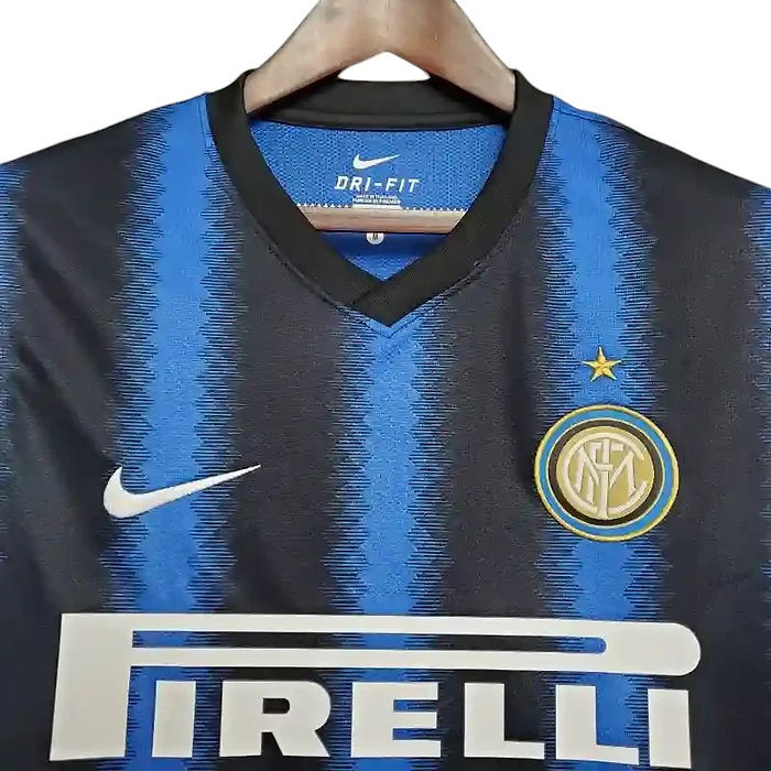 Retro Inter Milan LS Home Shirt 2010/2011 - Retro Shirt Stories