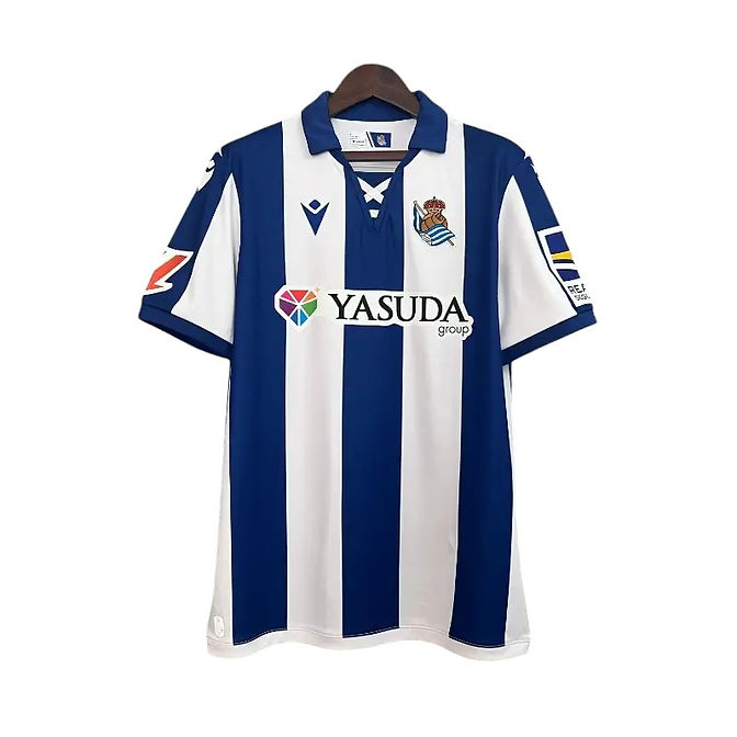 Real Sociedad Home Shirt 2024/2025 - Retro Shirt Stories