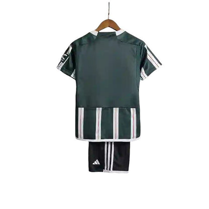 Manchester United Away Kids Kit 2023/2024 - Retro Shirt Stories