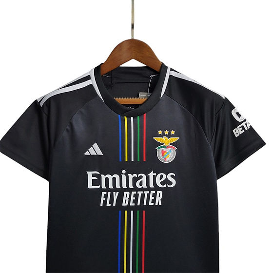 Benfica Away Kids Kit 2023/2024 - Retro Shirt Stories