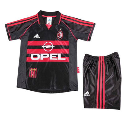 Retro AC Milan 3rd Kids Kit 1998/1999 - Retro Shirt Stories
