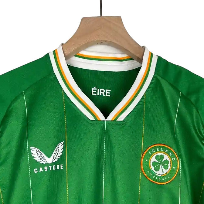 Republic of Ireland Home Kids Kit 2023 - Retro Shirt Stories