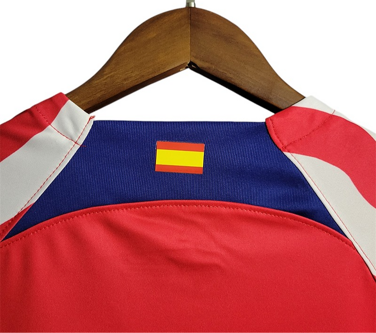 Atlético Madrid Home Kids Kit 2022/2023 - Retro Shirt Stories